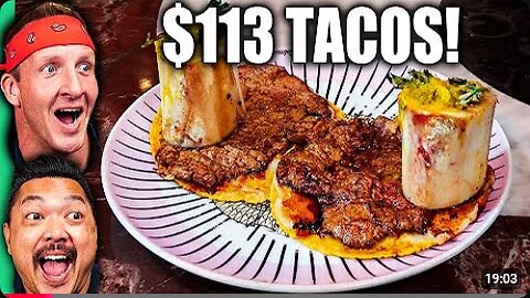 $1 Tacos VS $113 Tacos in MEXICO!! Super RARE Mexican Food!!