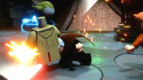 Yoda dies fighting Count Dooku