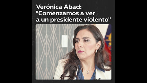 Verónica Abad habla en exclusiva con RT sobre el asalto a la Embajada de México