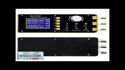 QLS3600S Signal Generator 0-30MHz High Stability Multiple Waveforms USB Interface Frequency Review