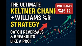 Ultimate Keltner Channels + Williams %R Trading Strategy | Catch Reversals & Breakouts Like a Pro!