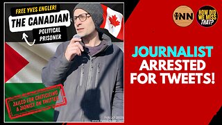 ARRESTED FOR TWEETS! Canadian Journalist Yves Engler JAILED for “Online Harassment” | @GetIndieNews