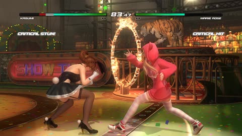 Dead or Alive 5 Last Round: Kasumi (costume 32) vs Marie Rose - 4K