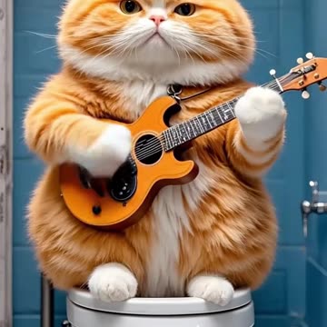 Cat chef cat cooking amazing chicken