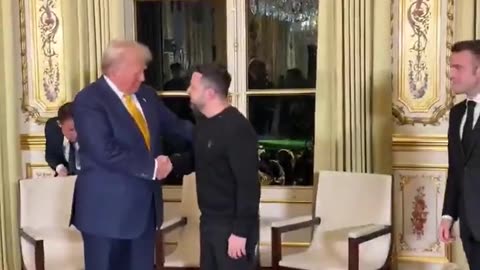 President Trump dealing with the 'actor'