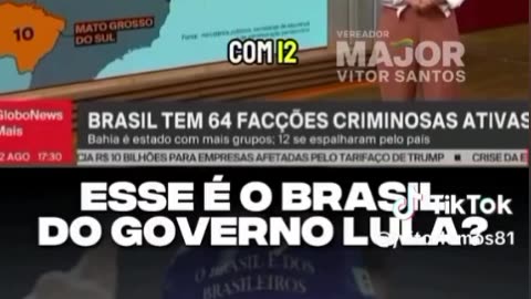 O Lulaladrão e o STF tornou o Brasil o maior estado criminoso da América latina e do mundo.