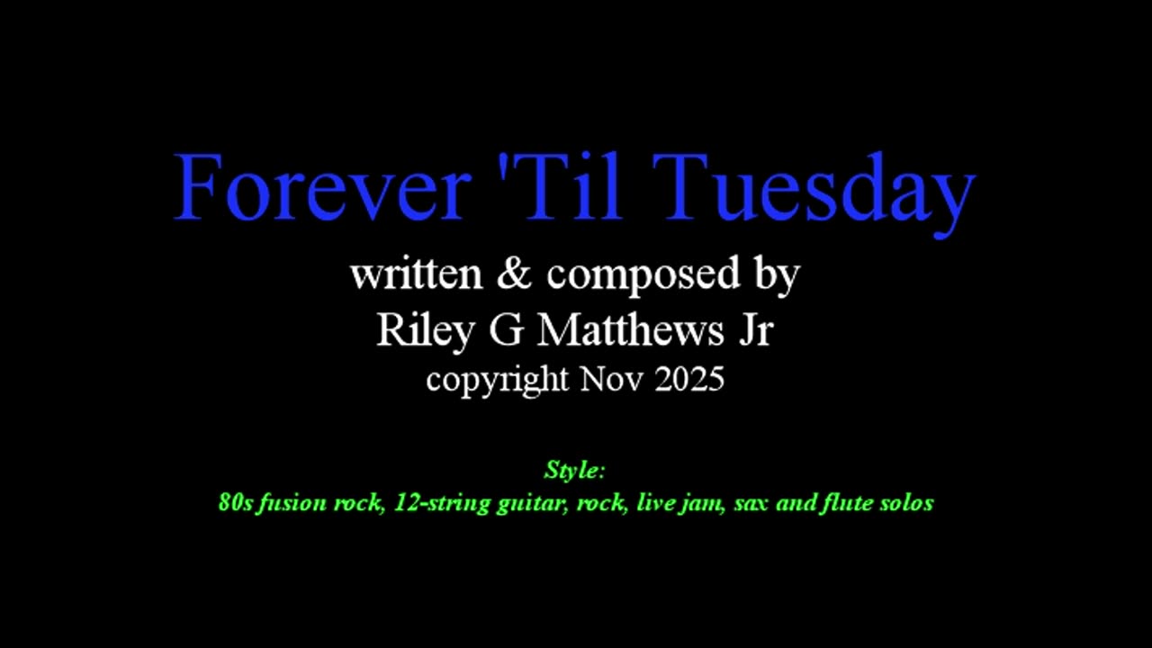 Forever 'Til Tuesday