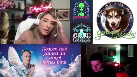 2025-12-02: Typical Skeptic Podcast's Robert Kalil & Indigo Angel with gene Decode