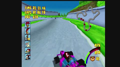 Woody Woodpecker Racing Race5