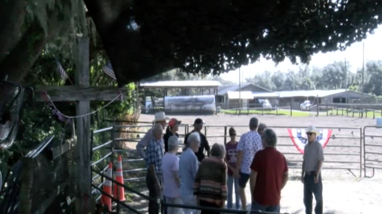 Skipper Calder & Cowboy-up Ministry bring horse training with a message at 11am.