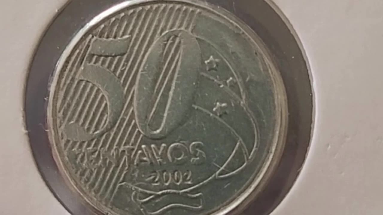 🔥Moeda de 50 centavos 2002 valores atualizados 2025❗Quem tem se deu bem