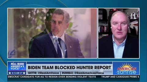 BIDEN TEAM BLOCKED HUNTER REPORT