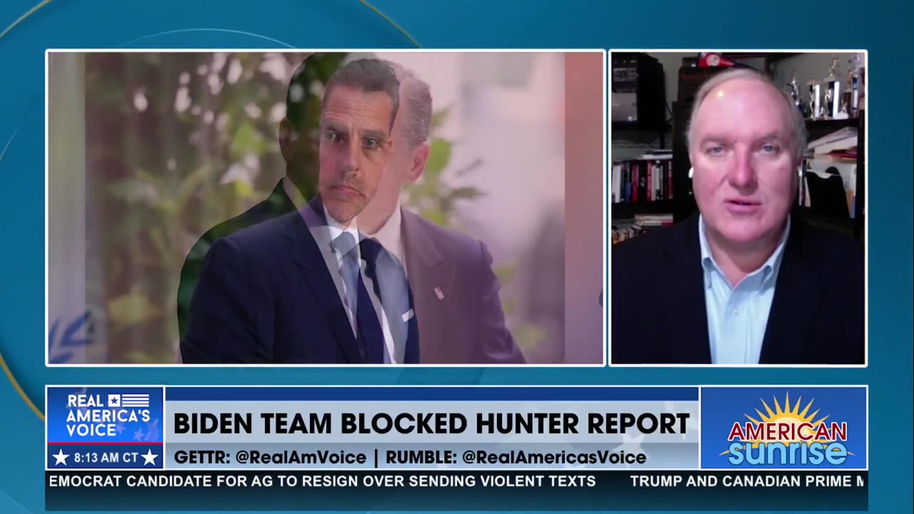 BIDEN TEAM BLOCKED HUNTER REPORT