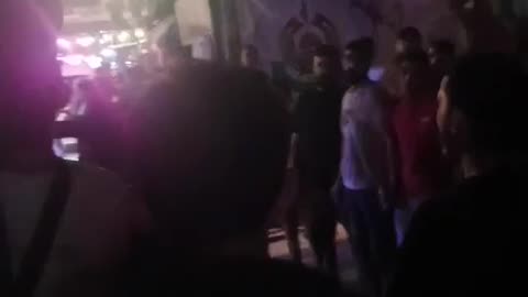 Angry protesters flooded the streets in response to the Israeli massacre