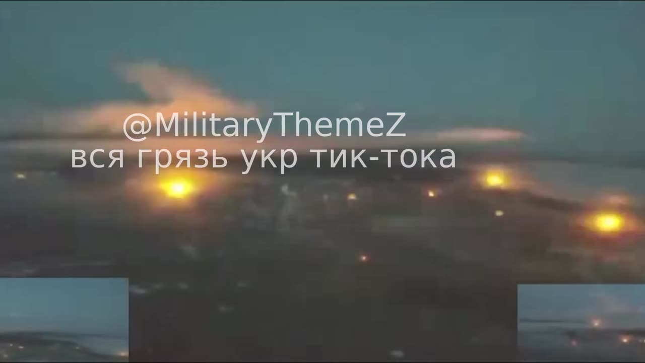 Vivid footage of Russian artillery at work