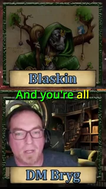 Blaskin has an idea... and it involves a tarp!