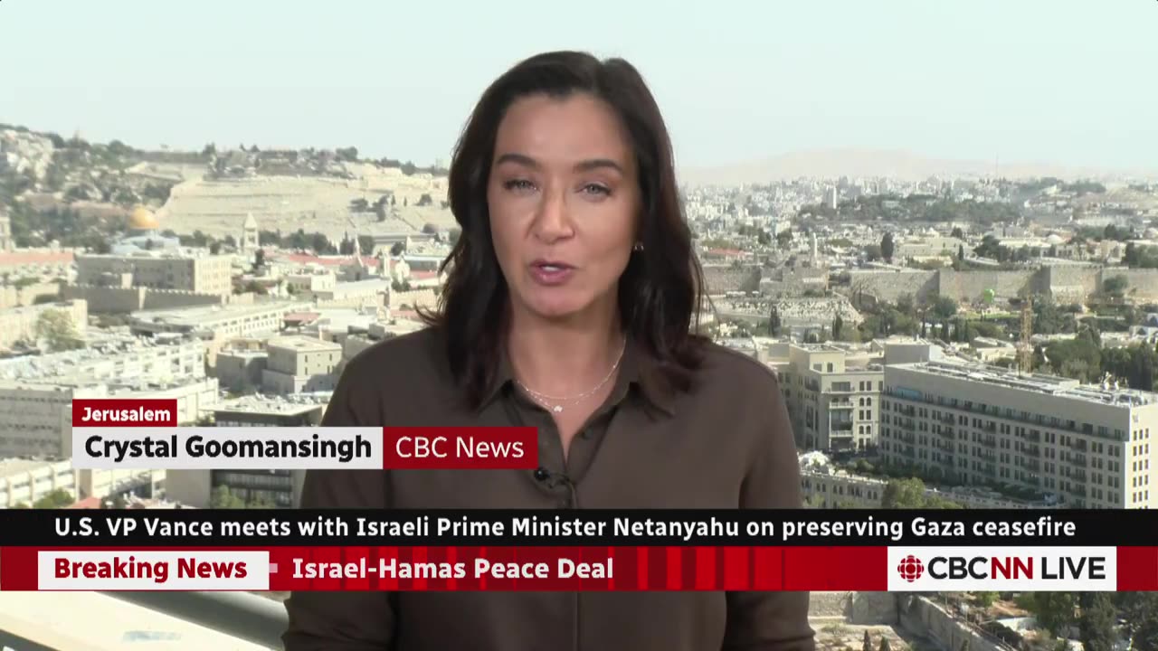 Vance meets with Netanyahu on preserving Gaza ceasefire