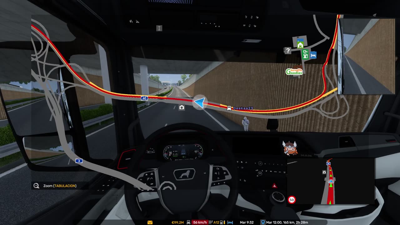 Maniobrando dobles ahora en Europa - ETS2