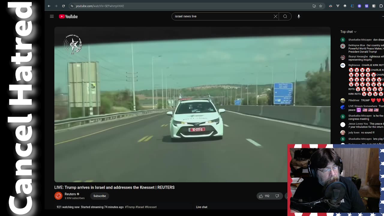 Cancel Hatred - Live Israel Feed