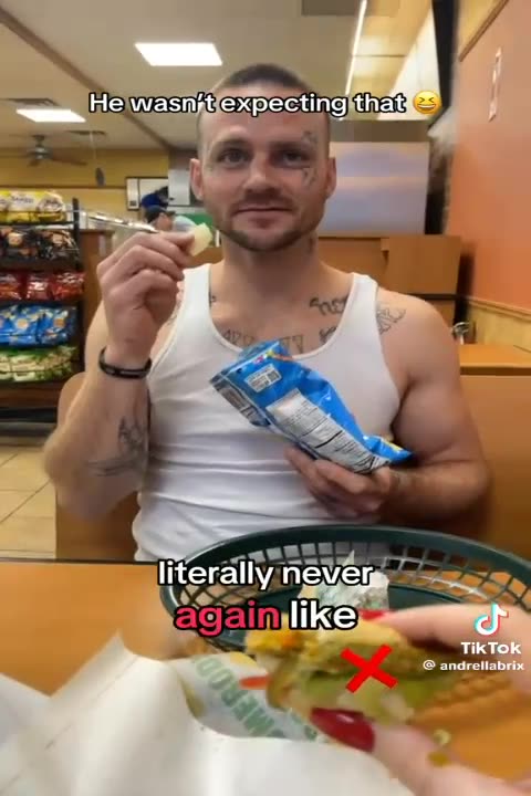 he wasn't expecting that