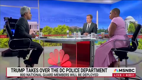 Giridharadas says he is not scared of being robbed in DC as much as he's scared of climate change