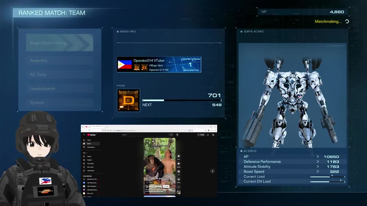 Armored Core 6 Online Arena [🇵🇭 #phvtubers 🇵🇭 ]( #livestream 005A)
