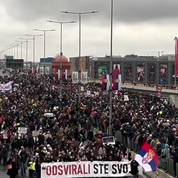 ПРОТЕСТИТЕ В СЪРБИЯ