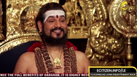 Witness the Divine Presence: Live Darshan of Bhagavan Nithyananda