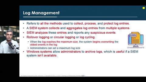 195 - Domain 7 -72 Conduct Logging and Monitoring Activities