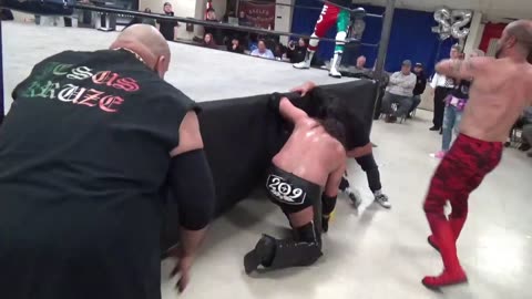 No-Rules “209 Street Fight” TWF Wrestling Action