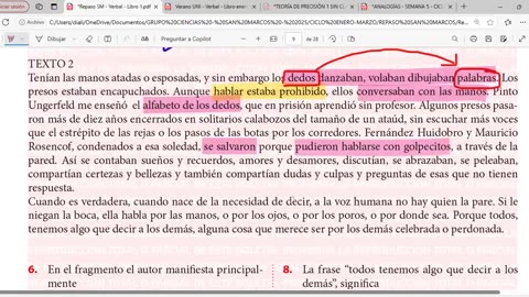GRUPO CIENCIAS REPASO 2025 - 2 | Semana 02 | RV