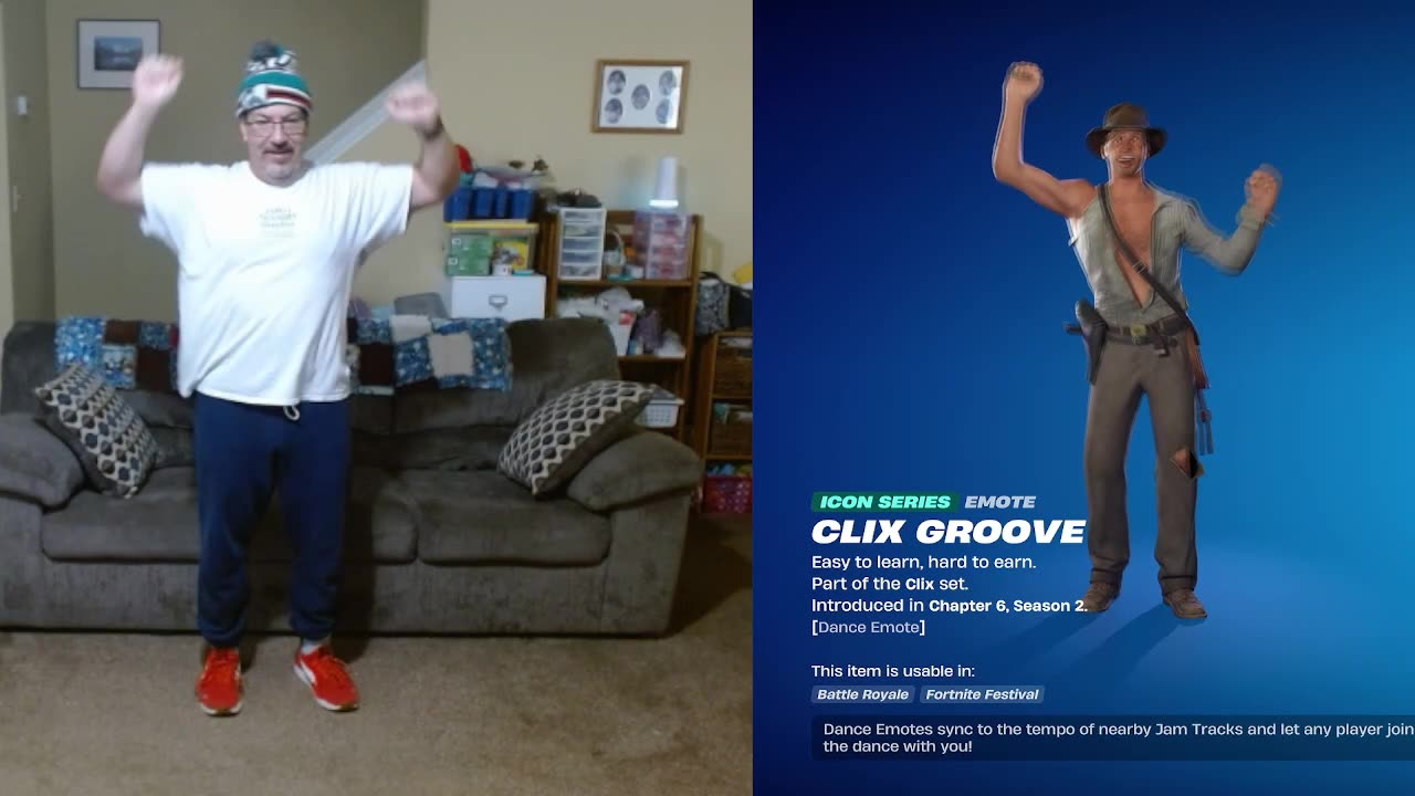 FFG Dance Fortnite Emotes Clix Groove