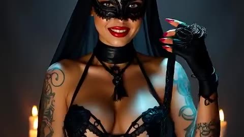 VAMPIRE NUNS _ VAMPIRE WOMEN _ GOTH GIRLS _ LATEX FASHION