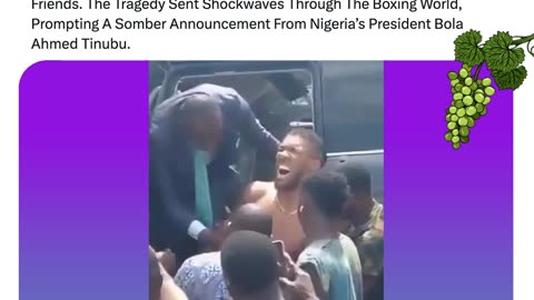 Anthony Joshua Survives Deadly Nigeria Crash That Killed Close Trainers.