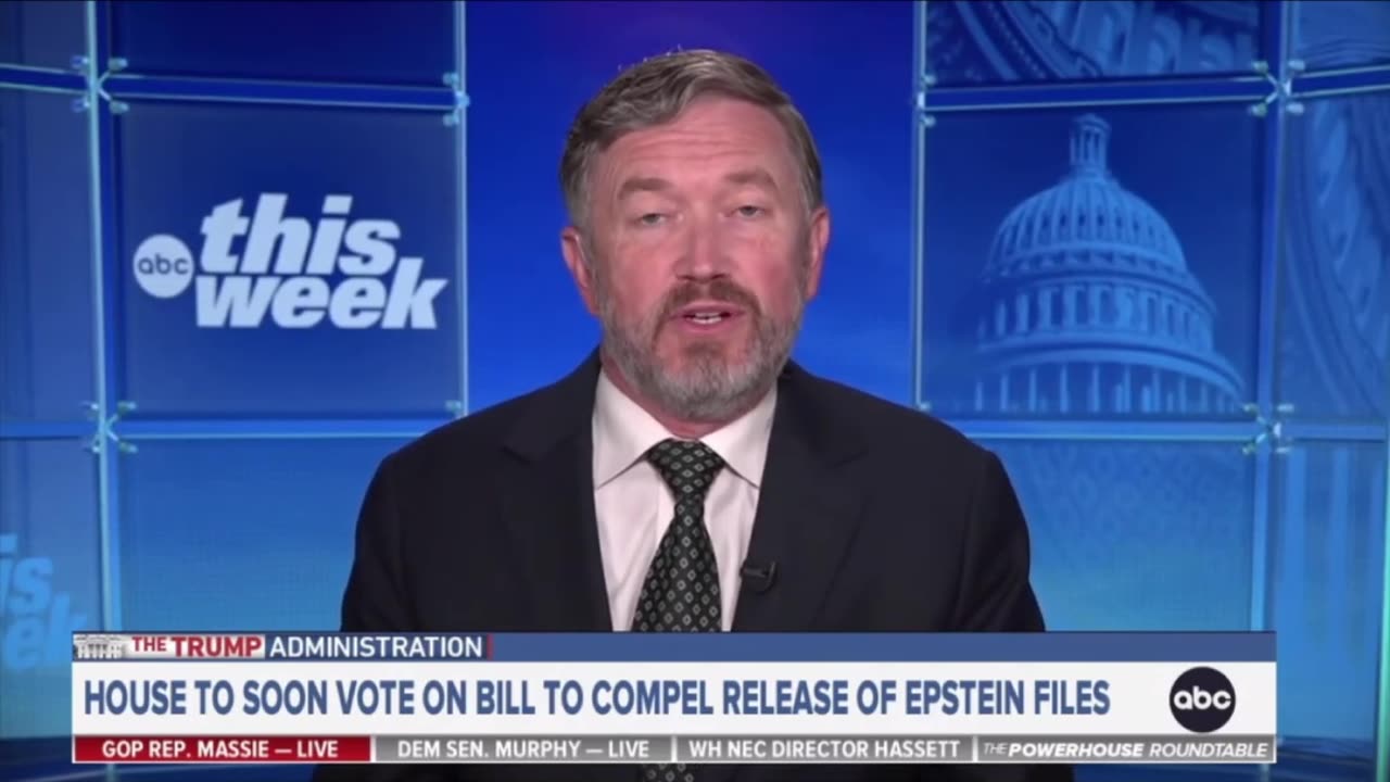 Congressman Thomas Massie on ABC News This Week: 11/16/25