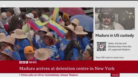 Presedient Niclos Maduro in US custody