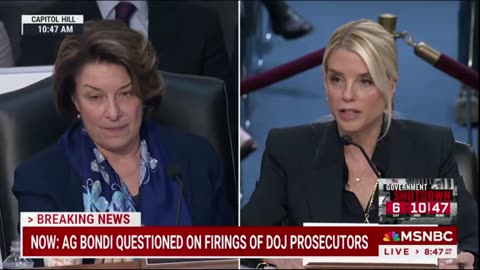PAM BONDI VS AMY KLOBUCHAR