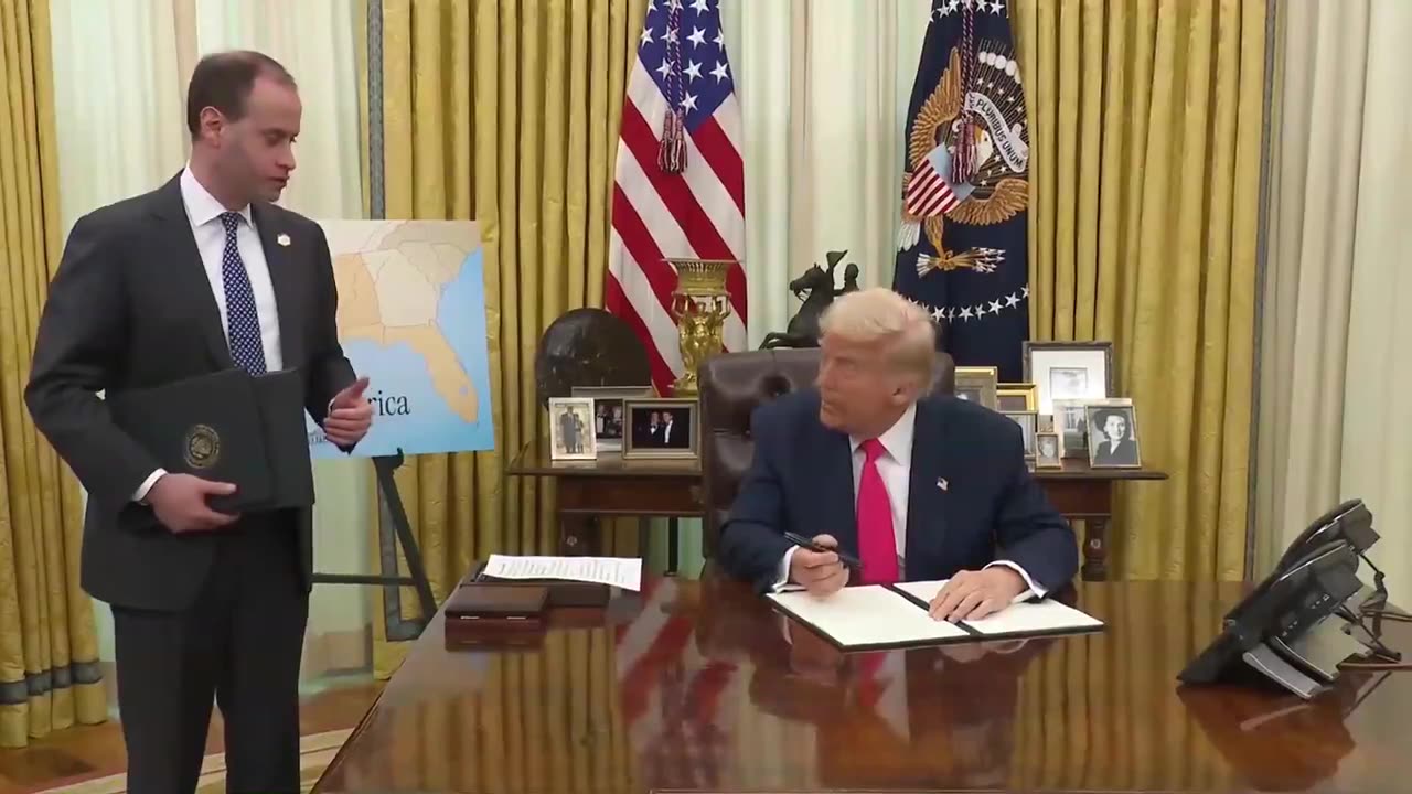 Trump new speech in office