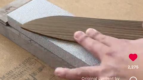 🤯✨ Watch This Wooden Knife Be Crafted From Scratch! | FeedMyCuriosity