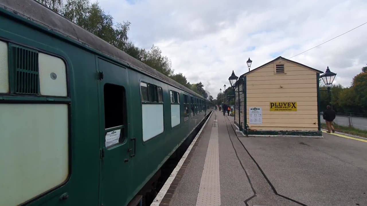 Steam Train Stationary At Eridge UK 2020