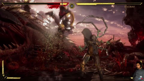 Scorpion's Best Moves Against D'Vorah DOMIROOD