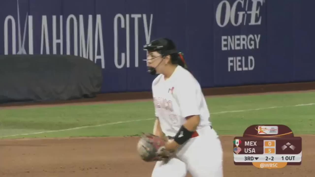 US Sports Softball Feat. HIGHLIGHTS 🇲🇽 Mexico vs 🇺🇸 USA WBSC U-18