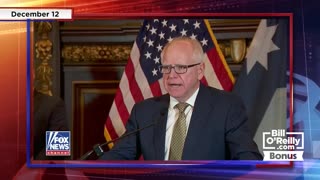 This Guy is an IDIOT Bill OReilly in Disbelief Over Tim Walzs Somali Scandal Comments.