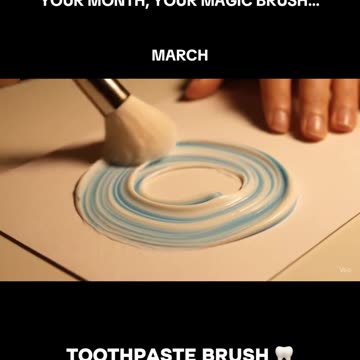 Your Month, Your Magic Brush #brush #art #ai #viral
