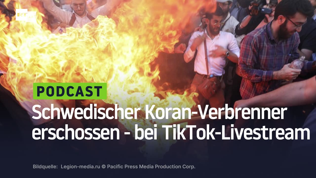 Schwedischer Koran-Verbrenner erschossen - bei TikTok-Livestream