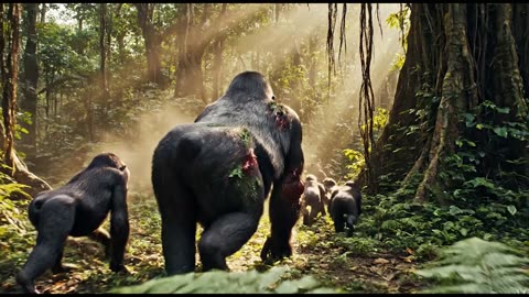 KING KONG vs GIANT HUSKY | CITY DESTRUCTION BATTLE