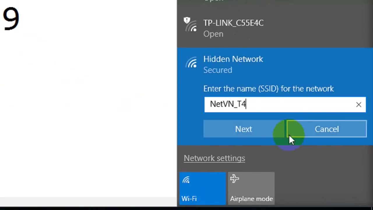 CONNECT to Hidden Wireless Networks In Windows 10 NETVN