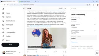 Matts and Pats appear twice in ABC, once in Perth Now within a few hours. Q incidences for sure