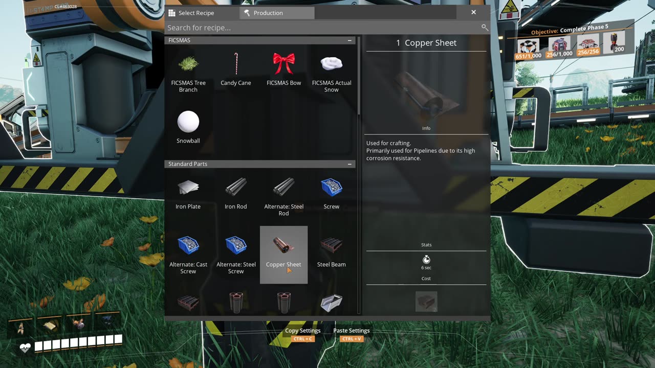 Satisfactory Running around looking for alien Objects