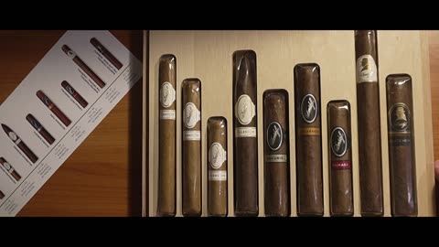 Davidoff cigars sampler unboxing